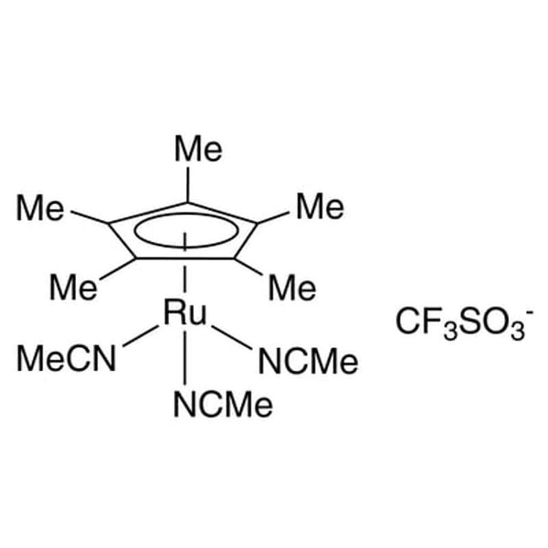 Tris(acetonitrile)pentamethylcyclopentadienylruthenium(II) trifluoromethanesulfonate, min. 98%|44-7890|113860-02-9