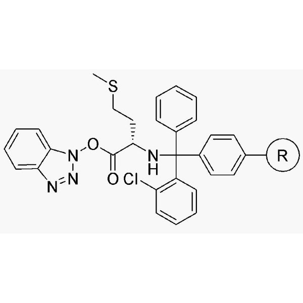N-(2-Chlorotrityl resin)-L-methionine benzotriazolyl ester|04826