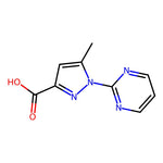 5-Methyl-1-pyrimidin-2-yl-1H-pyrazole-3-carboxylic acid|CS-0340856|1266997-21-0