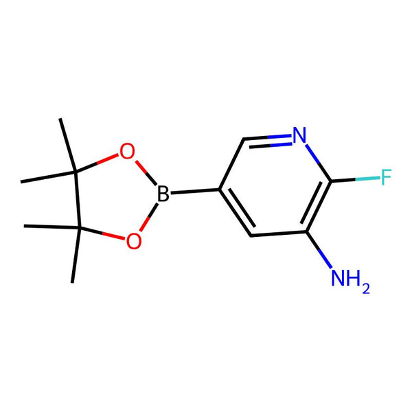 2-Fluoro-5-(4,4,5,5-tetramethyl-1,3,2-dioxaborolan-2-yl)pyridin-3-amine|CS-0375941|1257554-30-5