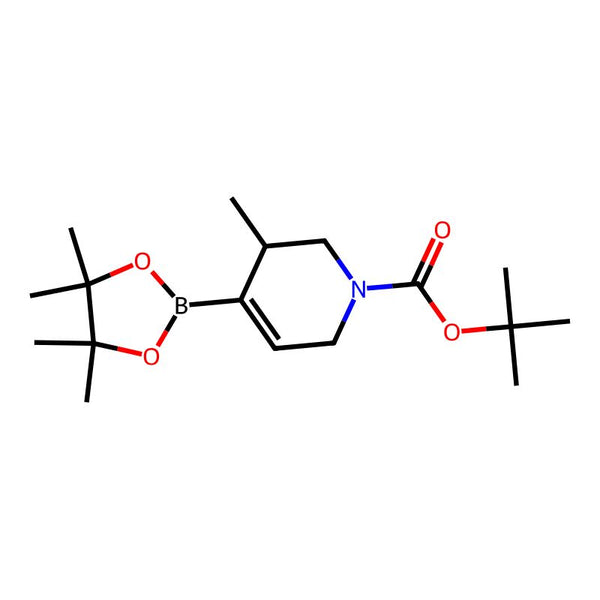 tert-Butyl 3-methyl-4-(tetramethyl-1,3,2-dioxaborolan-2-yl)-1,2,3,6-tetrahydropyridine-1-carboxylate|CS-0030205|1268816-61-0