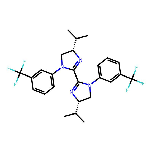 (4S,4'S)-4,4'-Diisopropyl-1,1'-bis(3-(trifluoromethyl)phenyl)-4,4',5,5'-tetrahydro-1H,1'H-2,2'-biimidazole|CS-0436601|2641594-79-6