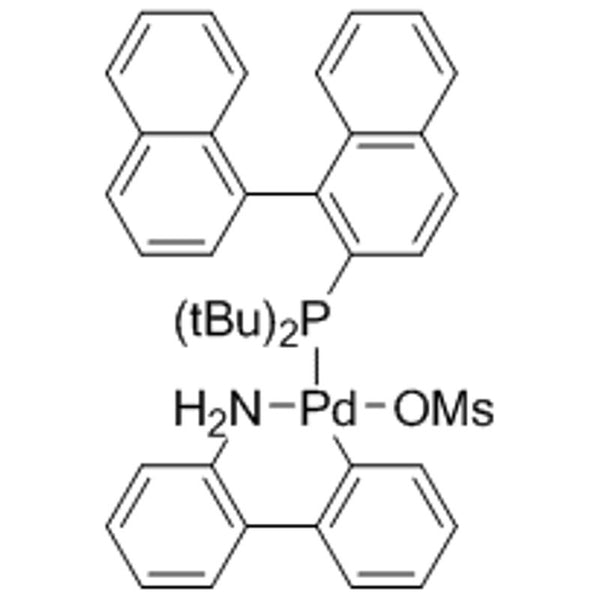 Methanesulfonato(2-di-t-butylphosphino-1,1'-binaphthyl)(2'-amino-1,1'-biphenyl-2-yl)palladium(II),  min. 95% [TrixiePhos Palladacycle Gen. 3]|46-0357