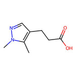 3-(1,5-Dimethyl-1h-pyrazol-4-yl)propanoic acid|CS-0224421|1006446-62-3