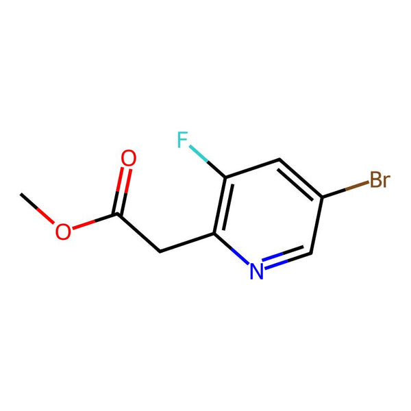 Methyl 2-(5-bromo-3-fluoropyridin-2-yl)acetate|CS-0506593|1267856-55-2