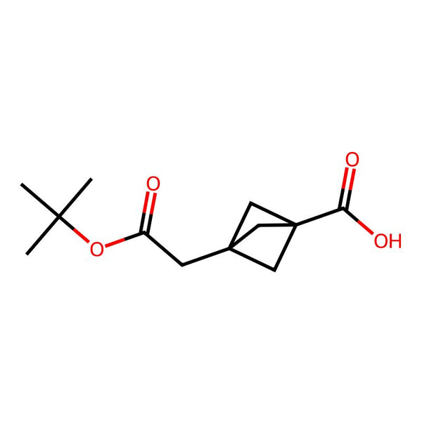 3-[2-(tert-Butoxy)-2-oxoethyl]bicyclo[1.1.1]pentane-1-carboxylic acid|CS-0055567|1113001-76-5