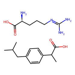 L-Arginine, α-Methyl-4-(2-Methylpropyl)benzeneacetate|C4X-108290|57469-82-6