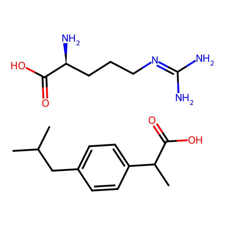 L-Arginine, α-Methyl-4-(2-Methylpropyl)benzeneacetate|C4X-108290|57469-82-6