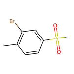 2-Bromo-4-methylsulfonyl-1-methylbenzene|CS-0030375|702672-96-6