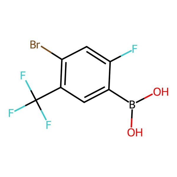 (4-Bromo-2-fluoro-5-(trifluoromethyl)phenyl)boronic acid|CS-0174718|1451393-15-9