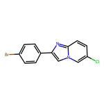 2-(4-Bromophenyl)-6-chloroimidazo[1,2-a]pyridine|CS-0165891|96464-10-7