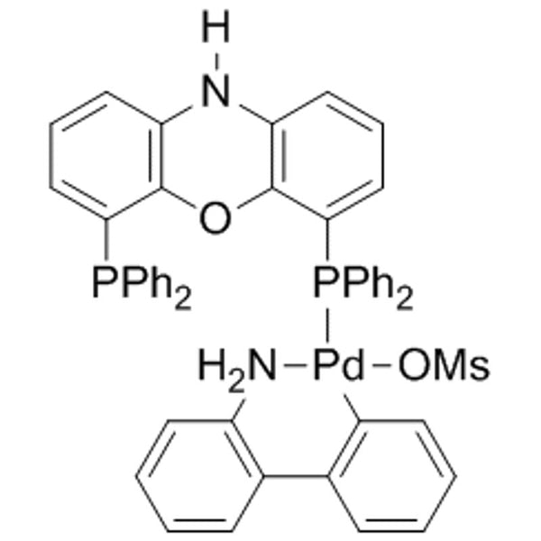 Methanesulfonato[4,6-bis(diphenylphosphino)phenoxazine](2'-amino-1,1'-biphenyl-2-yl)palladium(II), 98% [NiXantphos Palladacycle Gen. 3]|46-0959|1602922-03-1