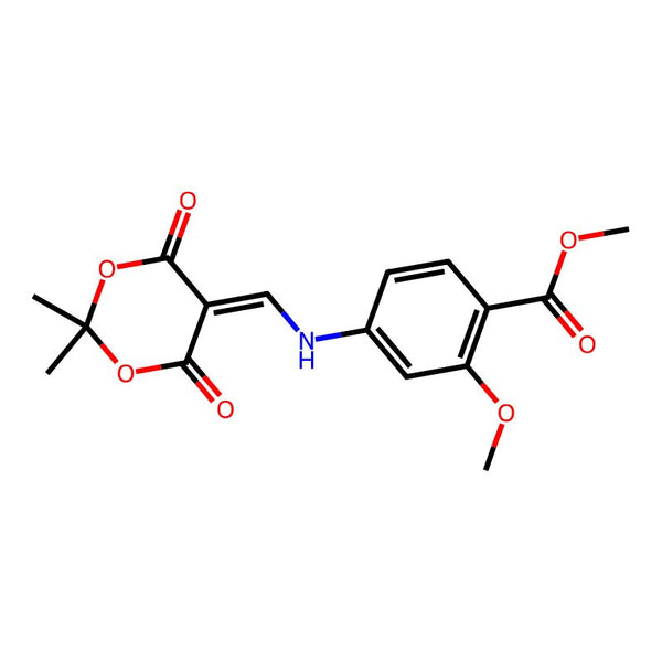 Methyl 4-(((2,2-dimethyl-4,6-dioxo-1,3-dioxan-5-ylidene)methyl)amino)-2-methoxybenzoate|CS-0153776|205448-64-2