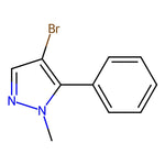 4-Bromo-1-methyl-5-phenyl-1H-pyrazole|CS-0151228|105994-77-2
