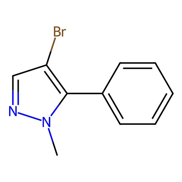 4-Bromo-1-methyl-5-phenyl-1H-pyrazole|CS-0151228|105994-77-2