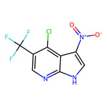 4-chloro-3-nitro-5-(trifluoromethyl)-1H-pyrrolo[2,3-b]pyridine|CS-0004459|1196507-60-4