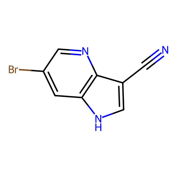 6-Bromo-1H-pyrrolo[3,2-b]pyridine-3-carbonitrile|CS-0089677|1260386-78-4
