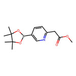 Methyl 2-[5-(tetramethyl-1,3,2-dioxaborolan-2-yl)pyridin-2-yl]acetate|CS-0049183|1428761-14-1