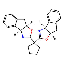 (3aS,3a'S,8aR,8a'R)-2,2'-(Cyclopentane-1,1-diyl)bis(8,8a-dihydro-3aH-indeno[1,2-d]oxazole)|CS-0064053|182122-12-9