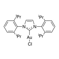 1,3-Bis(2,6-di-isopropylphenyl)imidazol-2-ylidenegold(I) chloride, 95%|79-0200|852445-83-1