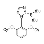 1-[2,6-Bis(cyclohexyloxy)phenyl]-2-(di-tertbutylphosphaneyl)-1H-imidazole, min. 95%|15-3360|2179272-79-6