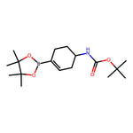 tert-Butyl (4-(4,4,5,5-tetramethyl-1,3,2-dioxaborolan-2-yl)cyclohex-3-en-1-yl)carbamate|CS-W006133|1251732-64-5