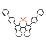(11bS)-2,6-Di([1,1'-biphenyl]-4-yl)-4-hydroxy-8,9,10,11,12,13,14,15-octahydrodinaphtho[2,1-d:1',2'-f][1,3,2]dioxaphosphepine 4-oxide|CS-0169372|2635339-78-3