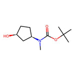 tert-Butyl ((1R,3S)-3-hydroxycyclopentyl)(methyl)carbamate|CS-0368713|1932140-19-6