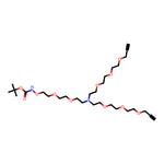 N-(t-Boc-Aminooxy-PEG2)-N-bis(PEG3-propargyl)|CS-0115232|2112737-60-5
