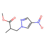 Methyl 2-methyl-3-(4-nitro-1h-pyrazol-1-yl)propanoate|CS-0276164|1005669-96-4