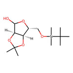(3aR,6R,6aR)-6-(((tert-Butyldimethylsilyl)oxy)methyl)-2,2-dimethyltetrahydrofuro[3,4-d][1,3]dioxol-4-ol|CS-0197637|217309-46-1