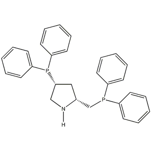 (2R,4R)-(+)-2-(Diphenylphosphinomethyl)-4-(diphenylphosphino)pyrrolidine, min. 97% (R,R-PPM)|15-7210|77450-05-6
