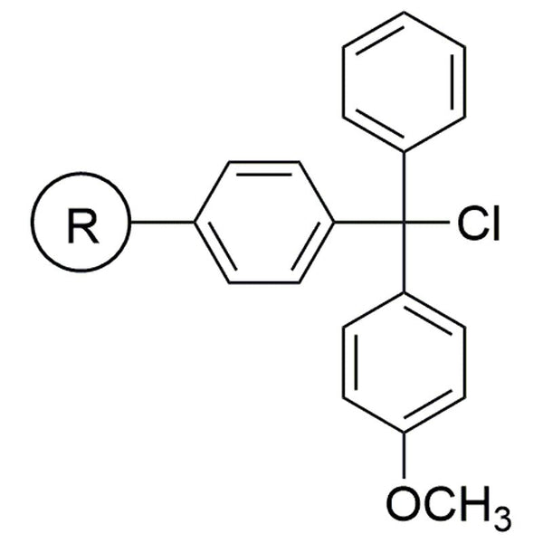 4-Methoxytrityl chloride resin (1.0 - 1.6 mmol/g, 100 - 200 mesh)|33326