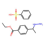 Ethyl 4-(1-hydrazinylethyl)benzoate benzenesulfonate|CS-M0654|1415565-11-5