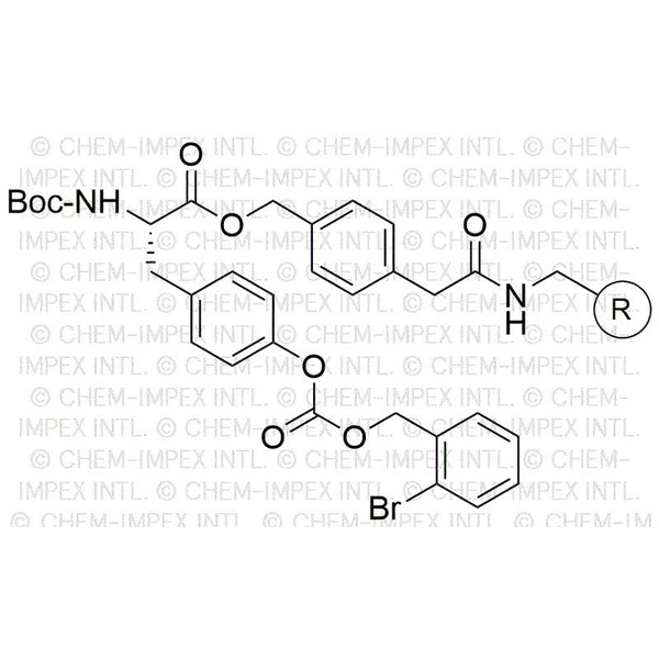 Boc-O-2-bromo-Z-L-tyrosine 4-oxymethylphenylacetamidomethyl resin|02513
