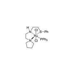 Dichloro[rel-[N(S)]-N-[2-[(R)-phenylthio-κS]ethyl]-[1-pyrrolidineethanamine-κNN1,κN1](triphenylphosphine)ruthenium(II)|44-0570|1799787-20-4