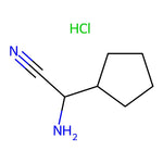 2-Amino-2-cyclopentylacetonitrile hydrochloride|CS-0213610|1384429-97-3