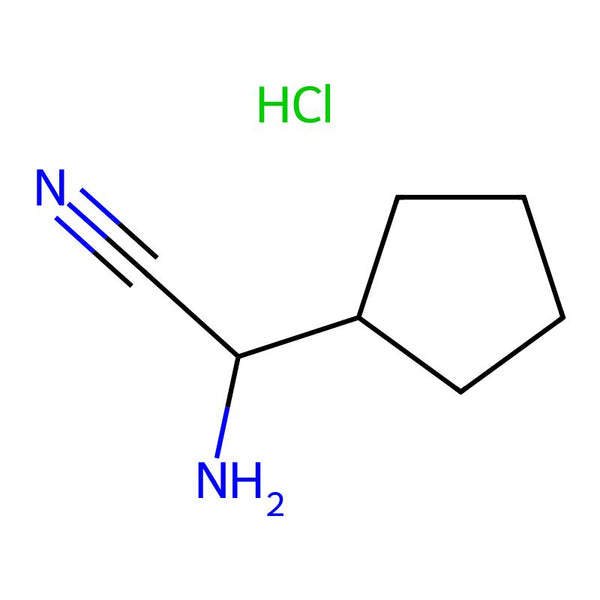 2-Amino-2-cyclopentylacetonitrile hydrochloride|CS-0213610|1384429-97-3