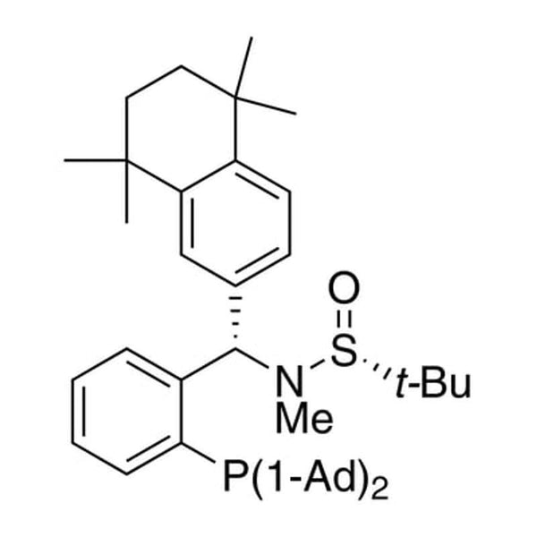 [S(R)]-N-((S)-(2-(Diadamantanphosphino)phenyl)(5,6,7,8-tetrahydro-5,5,8,8-tetramethyl-2-naphthalenyl)methyl]-N,2-dimethyl-2-propanesulfinamide, 95%|15-0122