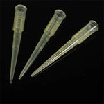 biologix 200μl yellow polypropylene non-sterile (rnase & dnase free) autoclavable pipet tips.  pipet tips have molded graduations. 1,000 tips/pack, 10 packs/case|20-0200