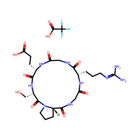 Cyclo(-Gly-Arg-Gly-Glu-Ser-Pro) trifluoroacetate salt|CPTD785494|2022956-43-8