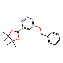 3-(Benzyloxy)-5-(4,4,5,5-tetramethyl-1,3,2-dioxaborolan-2-yl)pyridine|CS-W021765|1375302-99-0