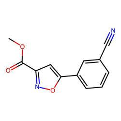 3-Isoxazolecarboxylic acid, 5-(3-cyanophenyl)-, methyl ester|CS-0040132|956360-06-8