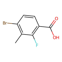 4-Bromo-2-fluoro-3-methylbenzoic acid|CS-0041782|194804-90-5