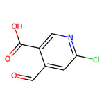 6-Chloro-4-formylpyridine-3-carboxylic acid|CS-0214826|1031433-06-3