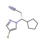 (R)-3-(4-Bromo-1H-pyrazol-1-yl)-3-cyclopentylpropanenitrile|CS-B0071|1146629-83-5