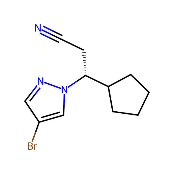 (R)-3-(4-Bromo-1H-pyrazol-1-yl)-3-cyclopentylpropanenitrile|CS-B0071|1146629-83-5