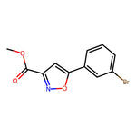 Methyl 5-(3-bromophenyl)isoxazole-3-carboxylate|CS-0150738|745078-74-4