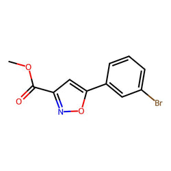 Methyl 5-(3-bromophenyl)isoxazole-3-carboxylate|CS-0150738|745078-74-4