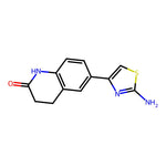 6-(2-Amino-1,3-thiazol-4-yl)-1,2,3,4-tetrahydroquinolin-2-one|CS-0224792|105316-79-8